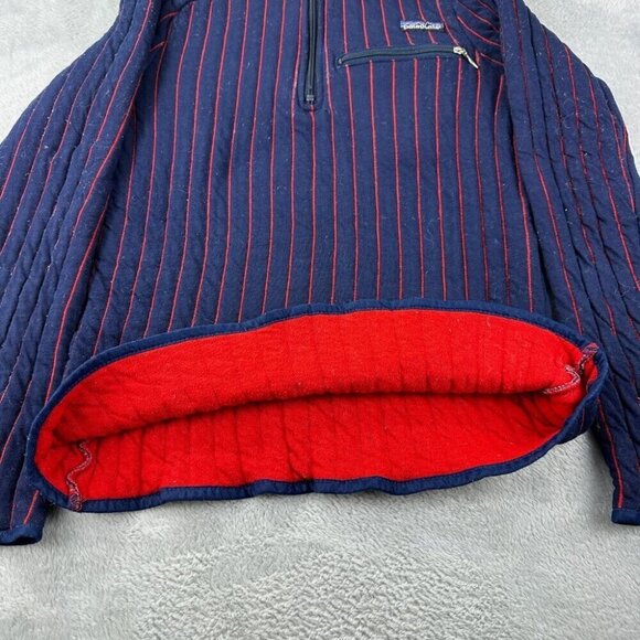 Patagonia Vintage Quilted Pullover Quarter Zip Women's Size Small Style 40400 - Picture 10 of 15